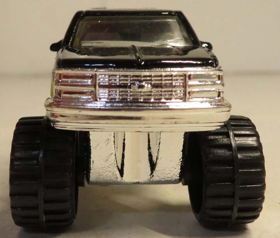 СПИЧЕЧНЫЙ КОРОБОК ЖЕЛТАЯ КОРОБКА NO72 CHEVY K-1500 ПИКАП поднятый отдельный игрушечный грузовик Chevrolet - Изображение 3 из 4