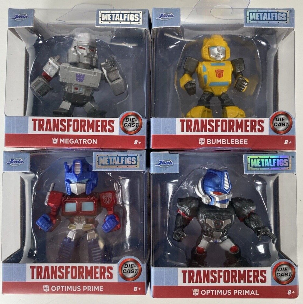 Transformers MetalFigs 4-Piece Diecast Set by Jada Toys – Authentic Collectibles
