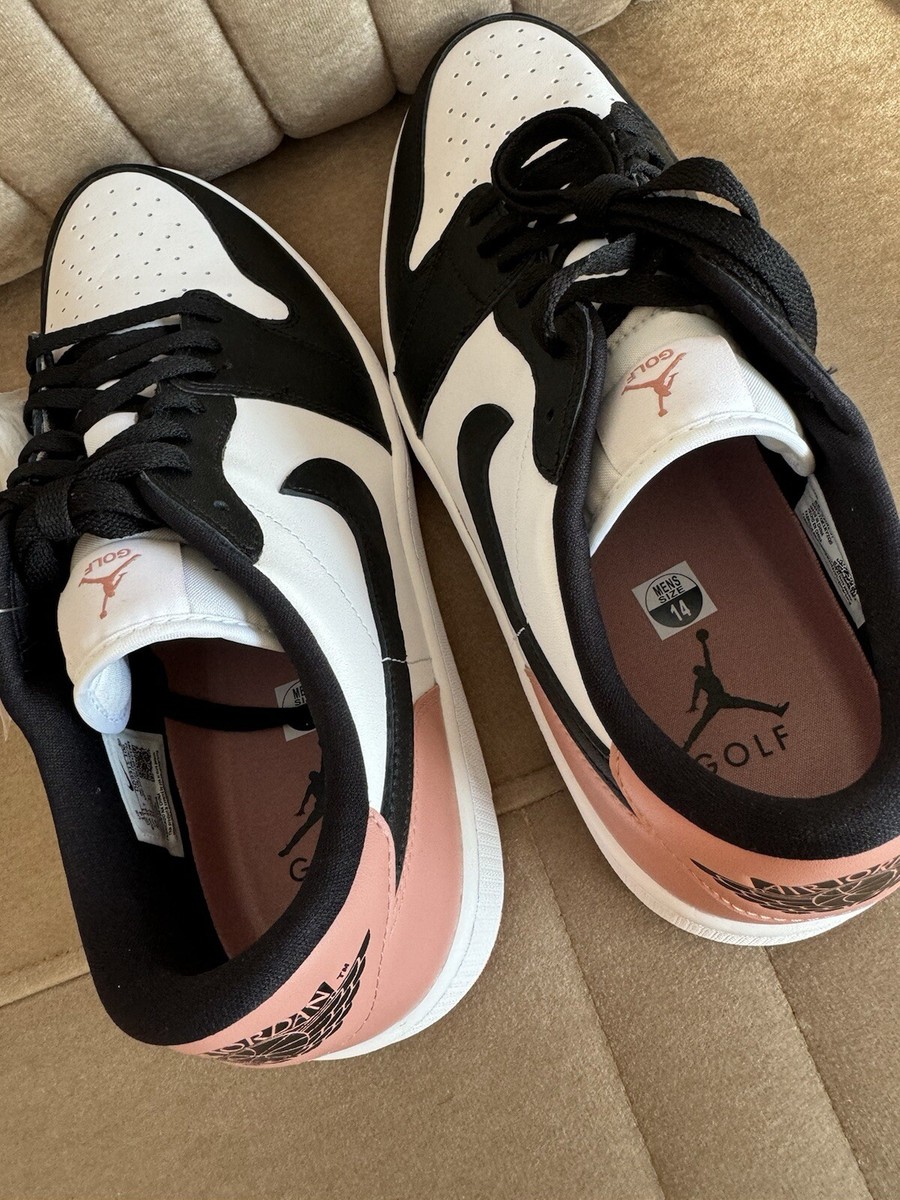 Nike Air Jordan 1 Low Golf Rust Pink White Black DD9315-106