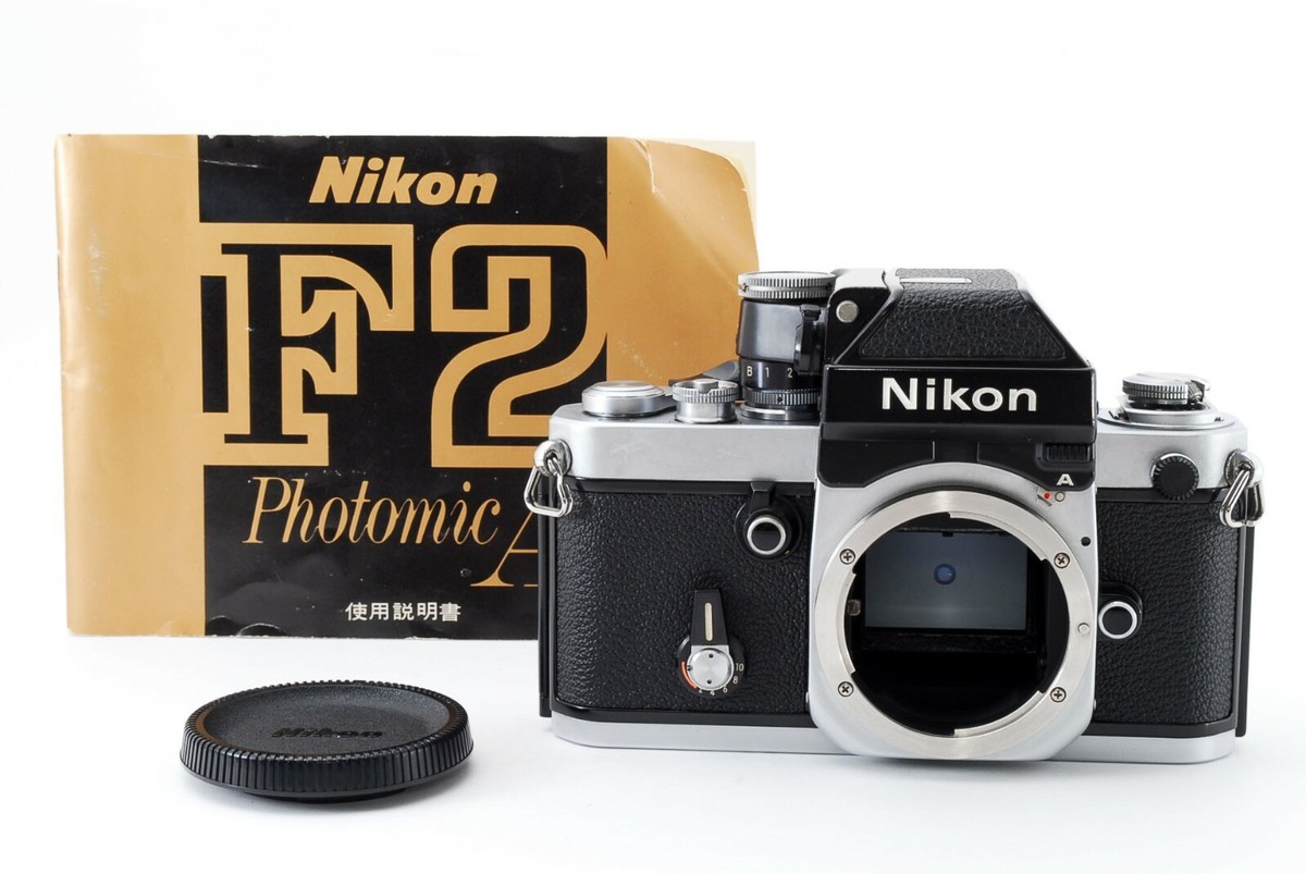 Nikon F2A Photomic A 35mm SLR Camera Silver [Exc+++] From Japan by