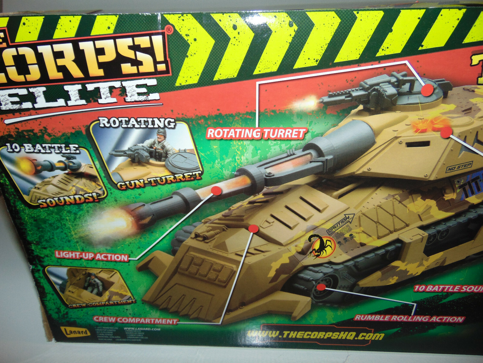 the corps elite battle titan tank