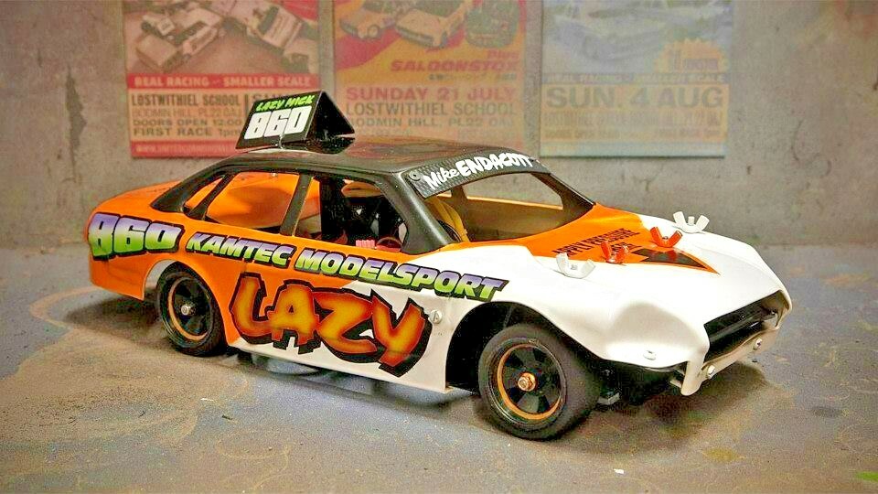 Ford Scorpio Ultima 104 Kamtec V12 Banger Racing body shell ABS