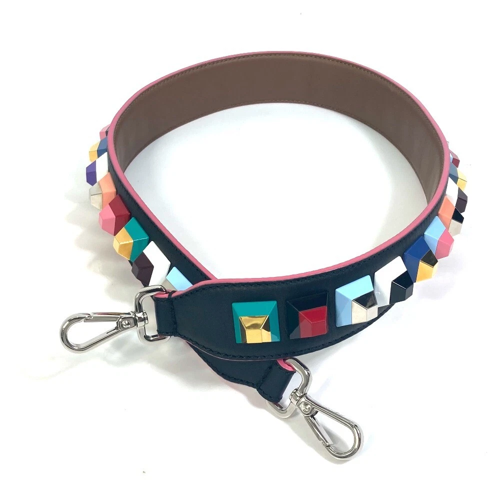 FENDI 8AV077 Studs Strap you Spare strap bag accessories Shoulder