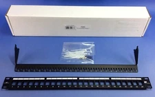 ClearLinks Blank 24 Port Patch Panel, Rack Mount PN: CL-3014-24P-BLN - NEW