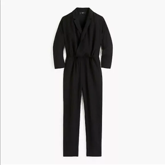 J crew crepe jumpsuit sale