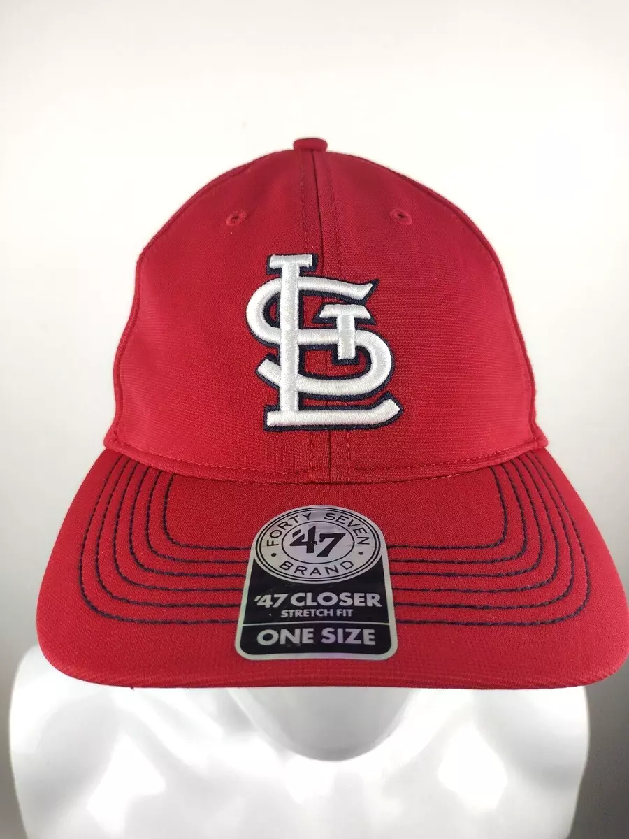St Louis Cardinals 47 Brand Closer Stretch Fit Red Floppy Hat MLB