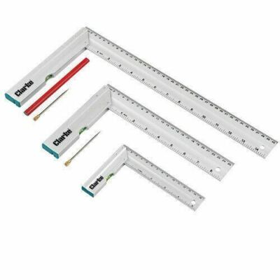 Clarke Clarke CHT724 3-teiliges Try Square Set