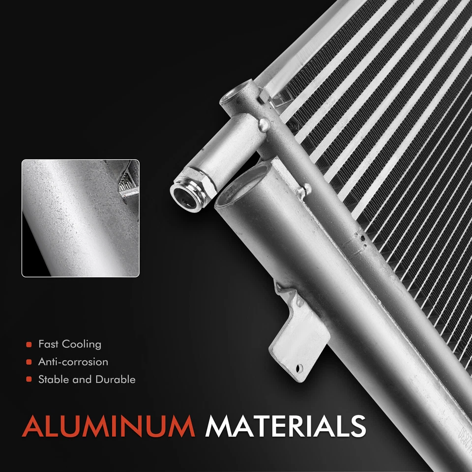 Condensador de CA con receptor secador para Chevy Silverado 1500 GMC Sierra 1500 14-18 Foto 2 de 4