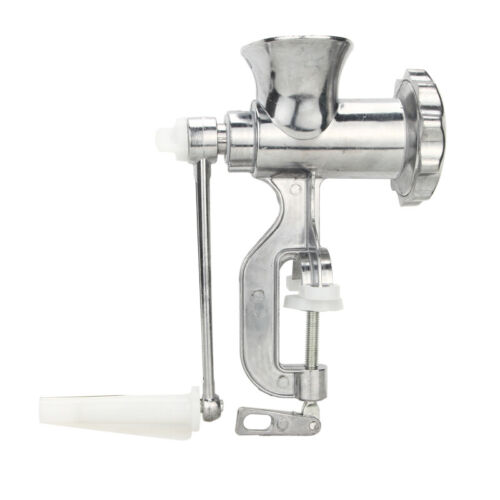 Table Hand Crank Manual Meat Grinder Mincer Stuffer Sausage Filler Maker Machine - Picture 16 of 24