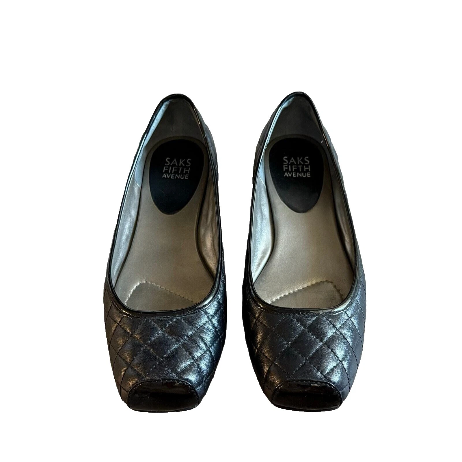 Gamuza Saks Fifth Avenue Flats para Mujer