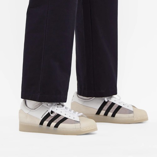 adidas Superstar Originals Unisex Shoes(White Light Charcoal)(FX5565)-Select SZ - Picture 10 of 11