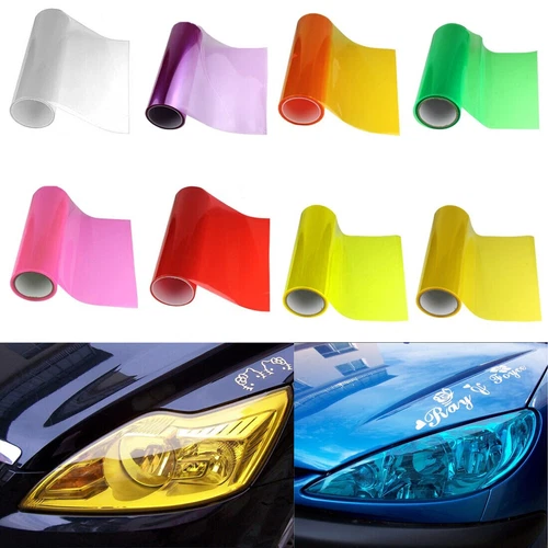 Car Tinting Light film Headlight Taillight Transparent Vinyl wrapping sticker
