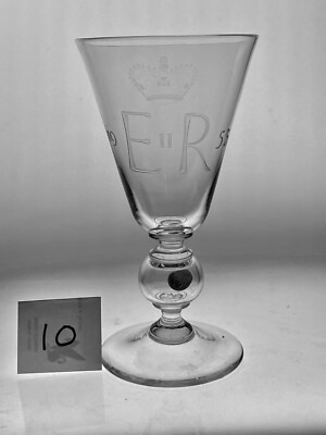 QUEEN ELIZABETH II Coronation Commemorative: COIN Goblet 1953  RARE!