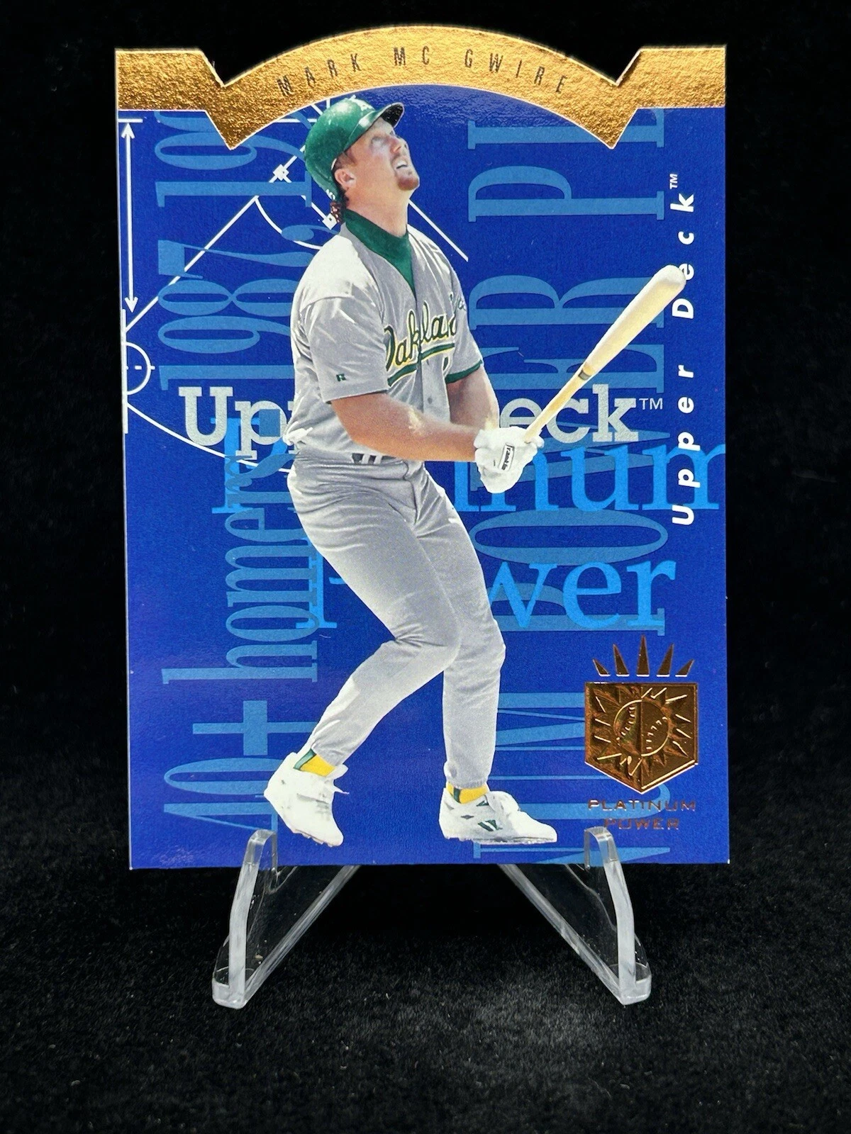 MARK MCGWIRE Platinum Power 1993 Upper Deck SP #PP13 MLB Oakland A’s
