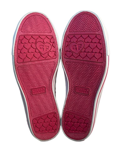 Gotta Flurt Confetti Luv Low Pink Sequin Women Shoes Sneakers Size 8 - Picture 5 of 5