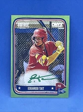 2024 Onyx Vintage Extended #/50 Green Eduardo Tait Auto