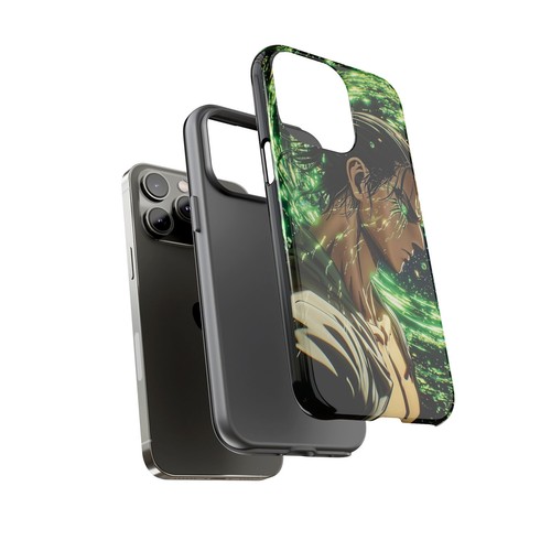 Anime Tough Cases, Eren Yeager Phone Cover, Titan Slayer Protective Case, Attack - 第 88/309 張圖片