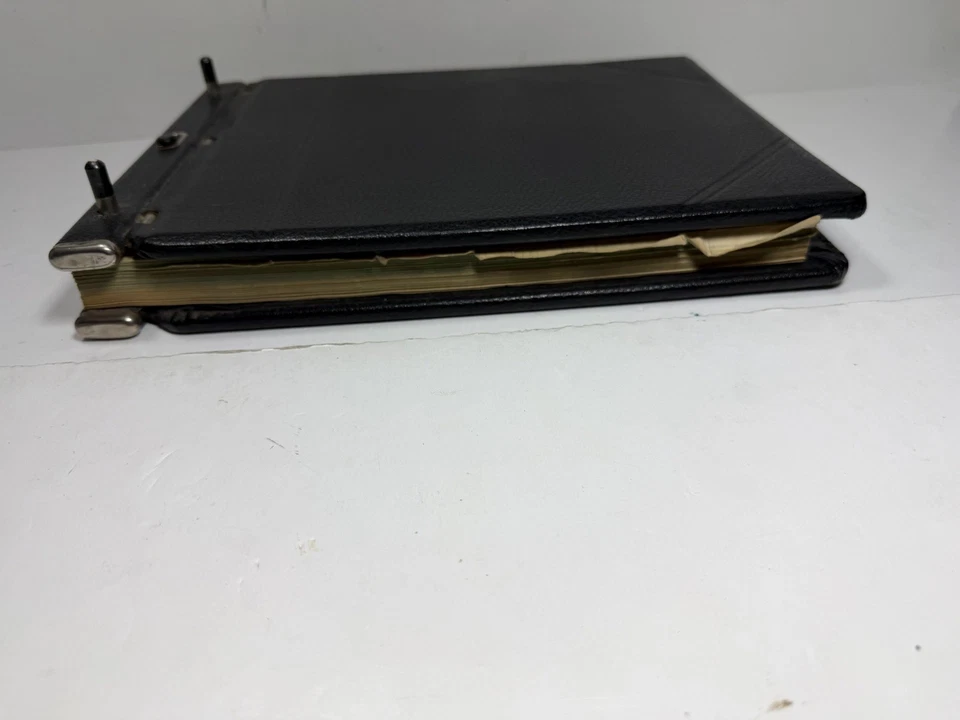 Carpeta Wilson Jones de colección hoja suelta informe de gastos antiguos años 40’s-50’s libro mayor (90) Foto 2 de 4