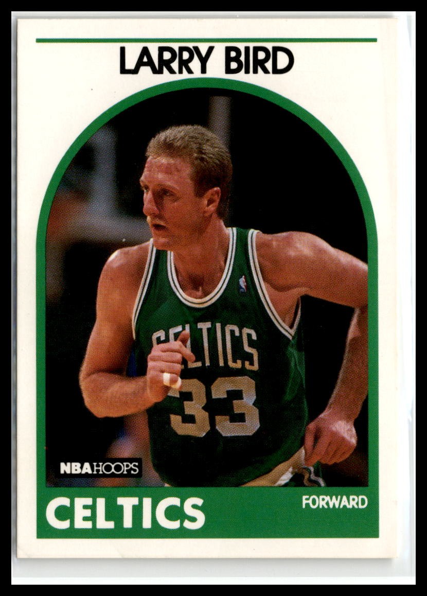 Larry Bird 1989-90 Hoops #150 Boston Celtics
