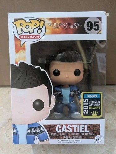 Funko POP Supernatural CASTIEL #95 Summer Convention Exclusive SDCC - New