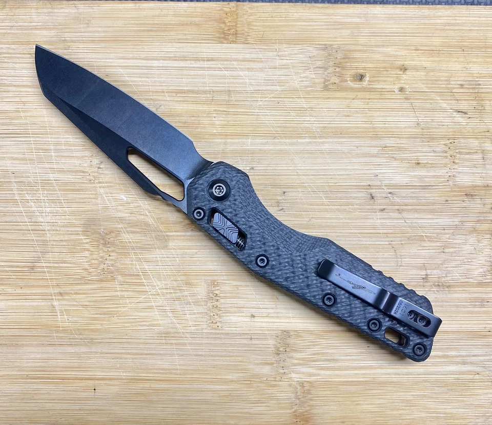 MICROTECH SIGNATURE MSI RAM-LOK! FIBRA DE CARBONO ESTRIADA, "SHADOW DLC" M390MK Foto 2 de 4