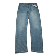 Pantalones de mezclilla Levi's 502 Taper para hombre 33x34 todas las estaciones tecnología comodidad térmica NUEVO