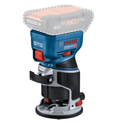 #ad Bosch Professional GKF18V 8 Edge Router Bare Tool w Dust Adapter $217.58