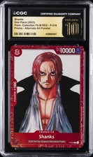 Shanks P-016 One Piece Promotion Cards for sale | eBay