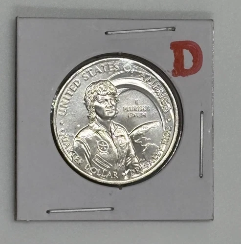 2022-D American Women Quarters Sally Ride — photo from the most recent tracked eBay sale