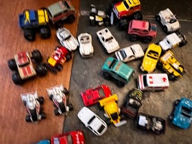 Vintage 1980's Galoob Micro Machines Cars Lot of 27