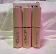 3 Pack Makeup Revolution Fast Base Stick Foun...