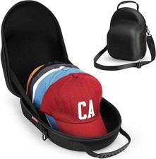 Hat Case, Hard Hat Case for Baseball Caps, Hat Storage with Carrying Handle Sh