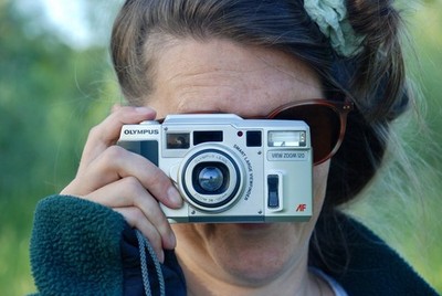 OLYMPUS View Zoom 120 Point and Shoot Vintage Kamera Analog 35 mm Film