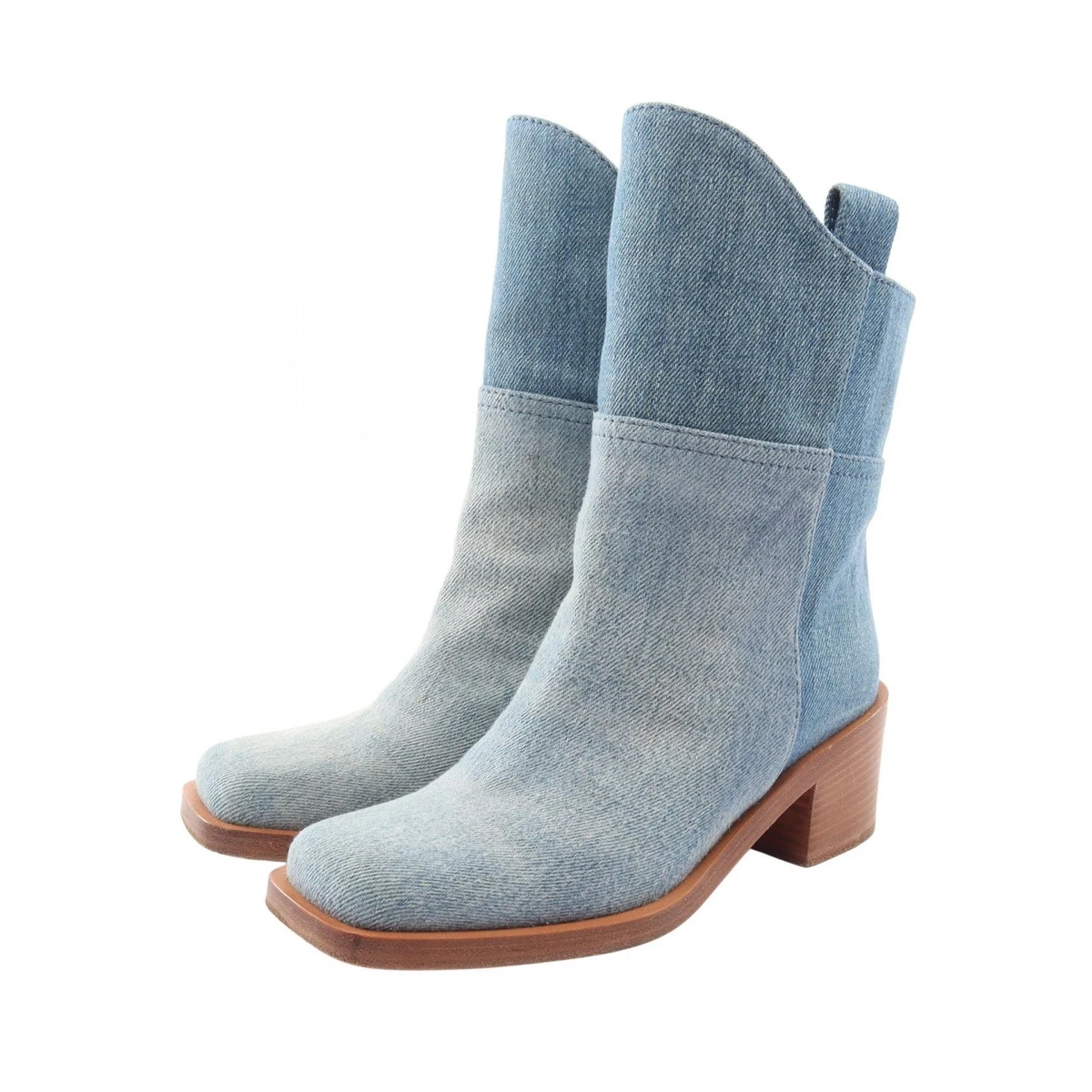 CHANEL Denim Boots for Women for sale - eBay