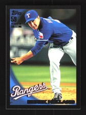 Derek Holland Texas Rangers 2010 Topps Black #593 SN /59