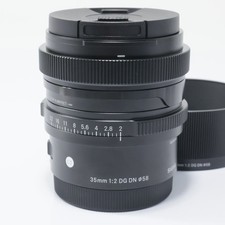 Sigma 35mm F2 DG DN Contemporary Sony E Mount Black Prime Lens from Japan D0717