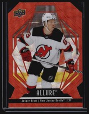 2022-23 Upper Deck Allure #16 Jesper Bratt Orange Slice