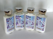 4pk Bath Body Works BUTTERFLY 48hr Moisture Body Lotion 8oz Shea Coconut Oil