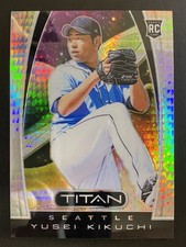Yusei Kikuchi 2019 Panini Chronicles Titan Hyper RC /299 Seattle Mariners #6
