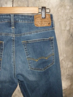 MENS AMERICAN EAGLE EXTREME FLEX ORIGINAL STRAIGHT JEANS SIZE 29 / 33 ... WOW!!