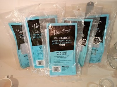 5 Varathane Rust-Oleum 10'' Waterborne Finish Applicator Refill DAMAGED Packages
