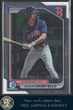 Nazzan Zanetello 2024 Bowman Chrome Prospects #BCP-88 Boston Red Sox