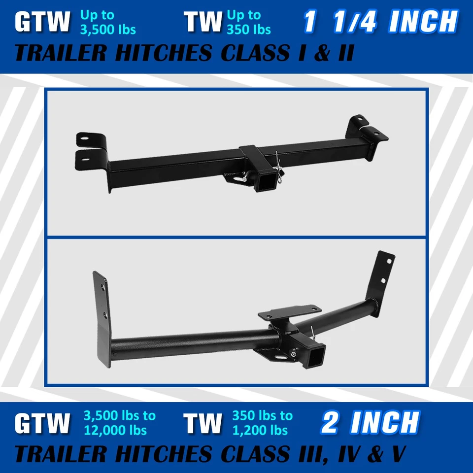 Receptor de enganche de remolque parachoques trasero de 2" clase 3 para Jeep Patriot Compass 07-10 Foto 4 de 4