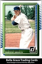 2025 Donruss #60 Pee Wee Reese Brooklyn Dodgers MLB Baseball