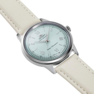 Orient Bambino 38 RN-WK0002E Classic Leather Band Watch Solar Powered Men NEW