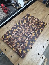 Handcrafted CHAOS Multispecies End Grain Cutt...