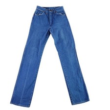 Vintage Wrangler Jeans 26x36 Talon 42 Zipper USA 70s 80s Cowboy Cut 13MWZ