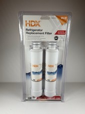 HDX FMS-2 Replacement Water Filter / Purifier for Samsung Refrigerators 2 Pack 