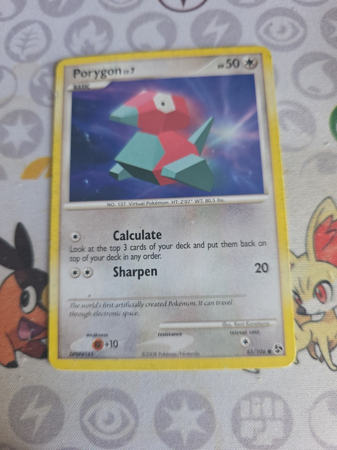 Porygon 81/106 LP - Great Encounters Pokemon Card