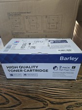 Barley TN760 Toner Cartridge Replacement High Yield for Brother 2-Pack read